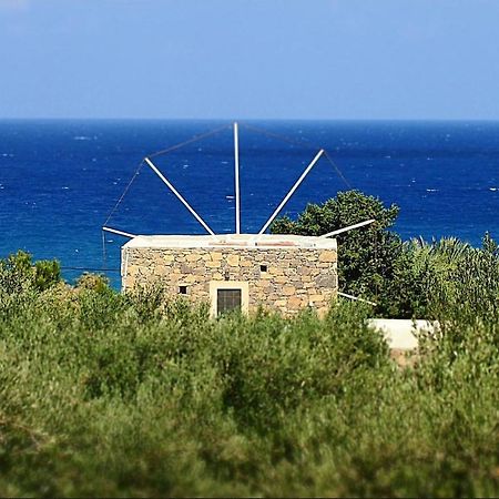 Villa Authentic Cretan Stone Windmill Sitia  Exterior foto